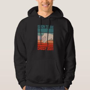 Mens Soon to Be Daddy 2023 Expectant Dad To Be Pap Hoodie