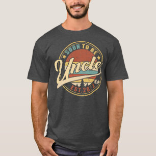 Mens Soon To Be Uncle 2022 Promoted To Uncle Pregn T-Shirt