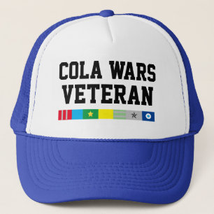 Mens Sportswear Baseball COLA WARS VETERAN Trucker Hat