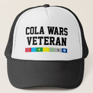 Mens Sportswear Baseball COLA WARS VETERAN Trucker Trucker Hat