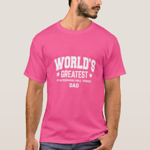 Mens Staffordshire Bull Terrier Dog Dad  Pet Theme T-Shirt