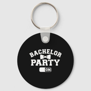 Mens Stag Night Mode On Performance Keychain