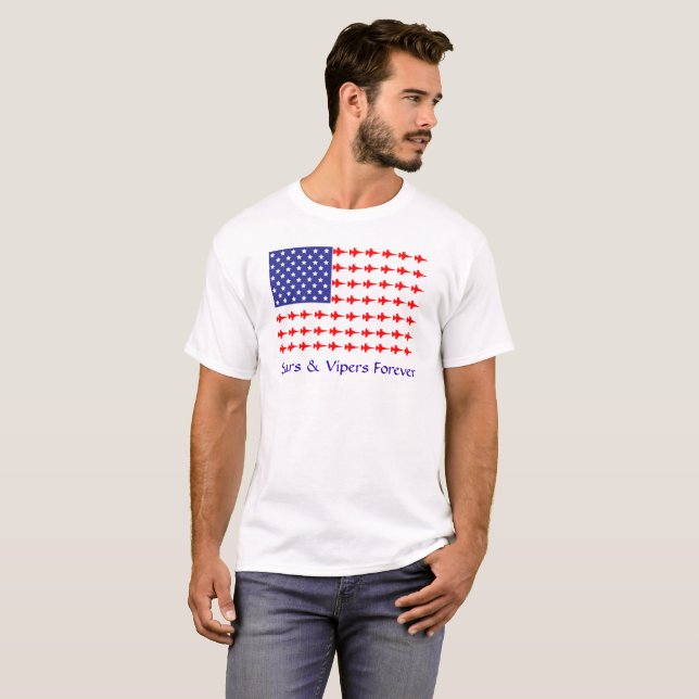 Mens Stars & Vipers Forever Shirt (Front Full)