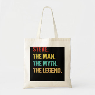 Mens Steve Name Tote Bag