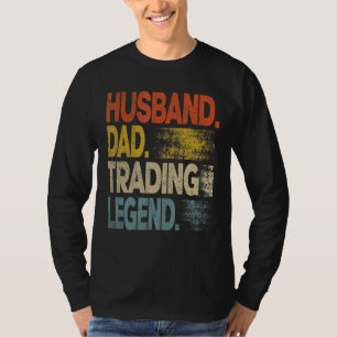 Mens Stock Trader Father's Day Trading Crypto Bi T-Shirt