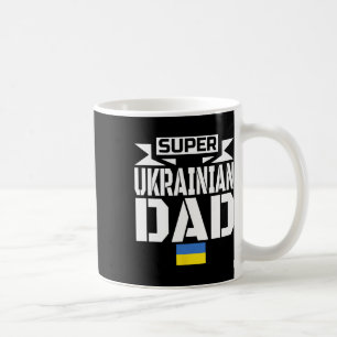 Mens Storecastle Super Ukrainian Dad Father's Gift Coffee Mug