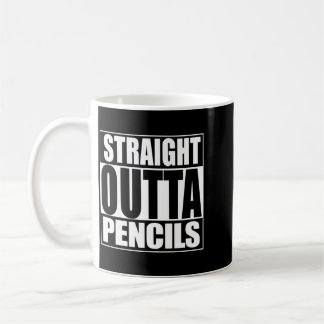 Mens Straight From Pencils Performance Coffee Mug