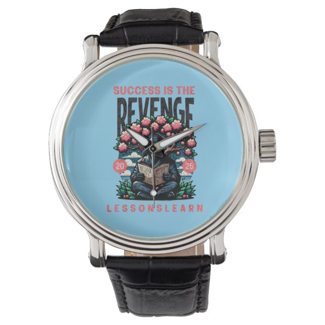MEN'S SUCCESS REVENGE LESSONS LEARN EWATCH  WATCH (Front)