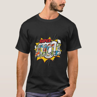 Mens Super Uncle Comic Style Family Gift For Supe T-Shirt