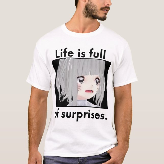 Men's surprise T-Shirts/ミカゲメンズサプライズ Tシャツ T-Shirt (Front)