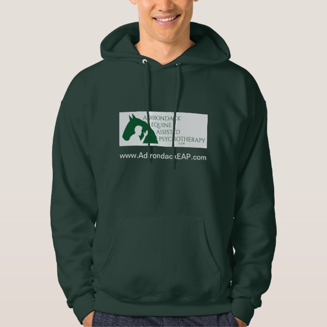 Men's sweatshirt with Adirondack EAP logo (Front)