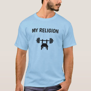 Men's T-Shirt   Bench Press Is My Religion