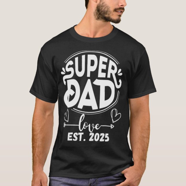 Men's T-Shirt / Dad Est 2025 / Funny Men's  (Front)