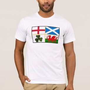 Mens' T-Shirt (England, Scotland, Ireland, Wales)