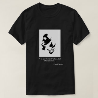 Mens T-Shirt - Lord Byron, Poetry
