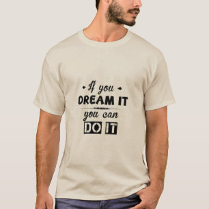 Men's T-Shirt Motivational Design