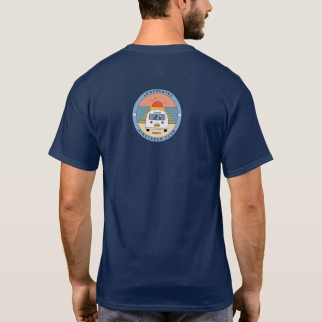 Men's T-shirt printed back (Back)