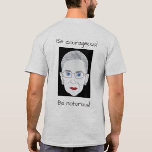 Mens t-shirt, RBG be notorious! T-Shirt