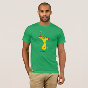 Men's t-shirt-thebuddhafoot/babybuddhafoot(s)-110 T-Shirt