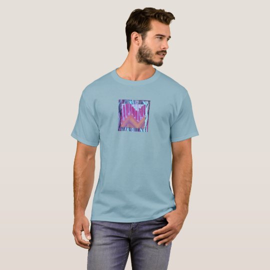 Men's t-shirt with abstract design