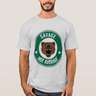 MEN'S T-Shirts, SAVAGE NOT AVERAGE T-Shirt