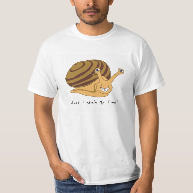 Mens taking my time T-Shirt (Front)