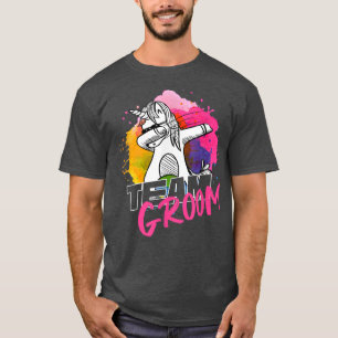 Mens TEAM GROOM - Men Bachelor Stag Night Party53 T-Shirt