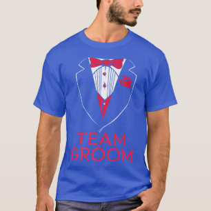 Mens Team GroomWedding Marriage T-Shirt
