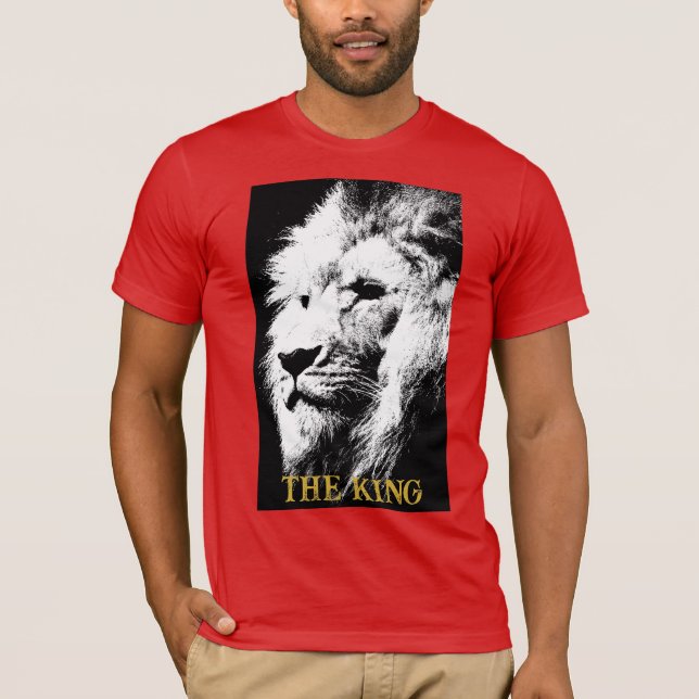Mens Tee Bella Canvas Short Sleeve Red (Front)