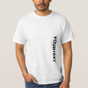 Mens Tee Shirts Elegant Add Your Word Modern