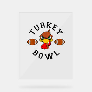 Mens Thanksgiving Football Turkey Bowl Shirt for M