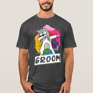 Mens The GroomMen Bachelor Stag Night Party1748  T-Shirt