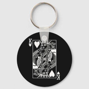 Mens The Original King Of Hearts Clic Keychain