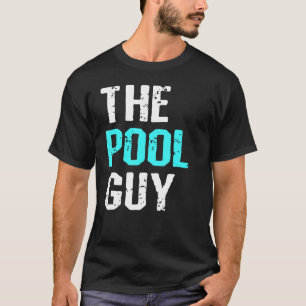 Mens The Pool Guy Swimming Swimmer Summer Sport Hu T-Shirt
