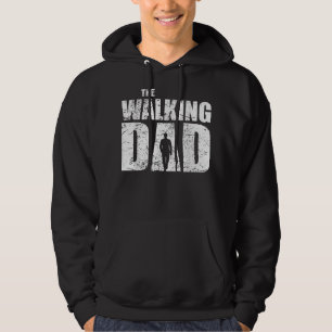 Mens The Walking Dad Father Gifts Man Dead Retro V Hoodie