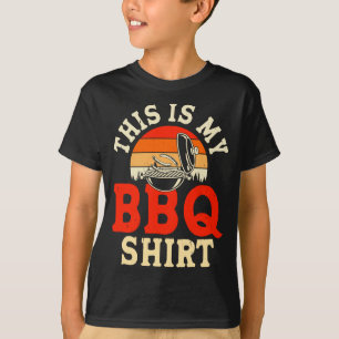 Mens this is bbq shirt grill master fathers day
