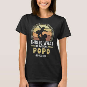 Mens This is What an Awesome Popo Looks Like Popo T-Shirt