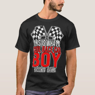 Mens this is what cool race car boy Car Racing Rac T-Shirt