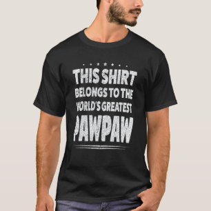 Mens this shirt belongs to the world's greatest pa