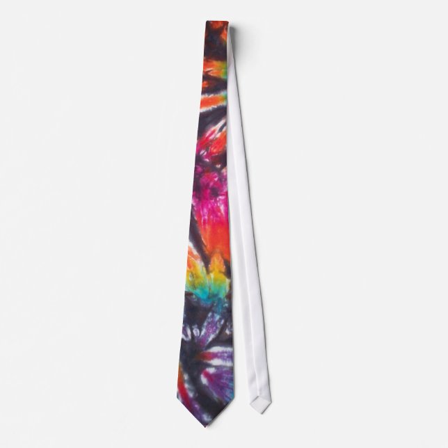 mens tie dye tie (Front)