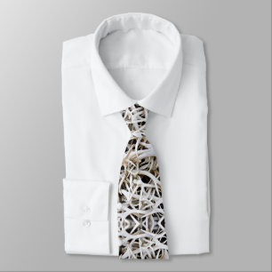 Men's Tie Elk Antlers Lg Print