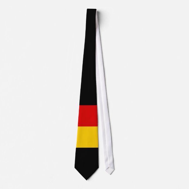 Men's Tie in German Flag colours (Front)
