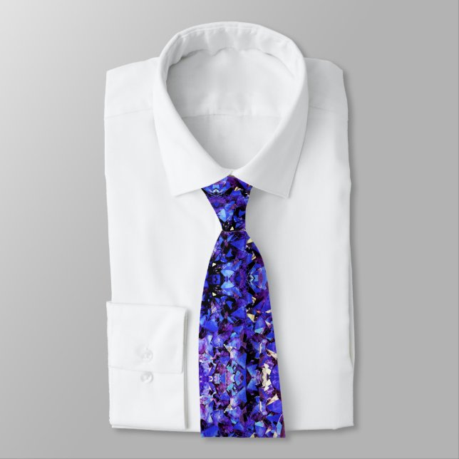 Men's Tie Purple Amethyst #2 (Tied)