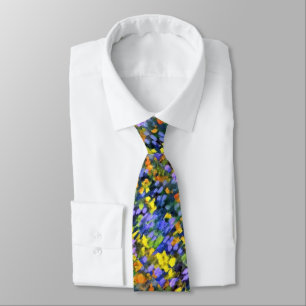Men's Tie - Texas Bluebonnets & Poppies