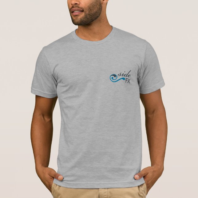 Men's Tight Fitting Side FX T Shirt (Front)