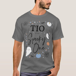 Mens Tio of the Spooky One First Birthday Blue Boy T-Shirt