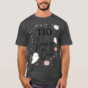 Mens Tio of the Spooky One Girl First Birthday Pin T-Shirt