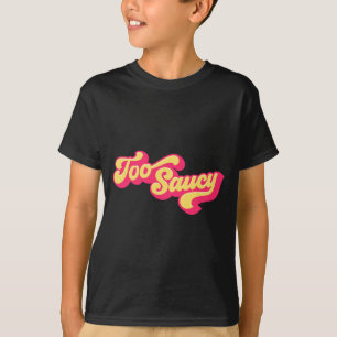 Mens too saucy fun bbq design performance T-Shirt