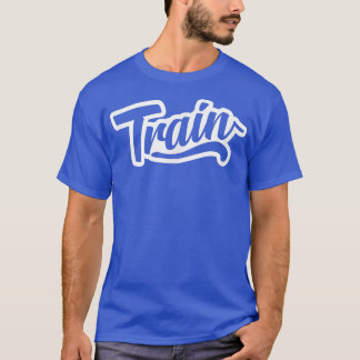 Mens TRAIN Gym Fitness Workout Bodybuilding Motiva T-Shirt