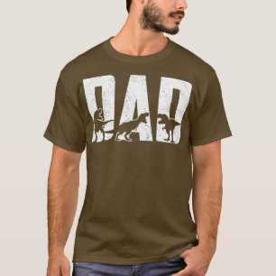 Mens Trex Dad Dinosaur Lover Cool Vintage Mens Fat T-Shirt